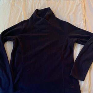 Riding Sport Navy Fleece Turtleneck top